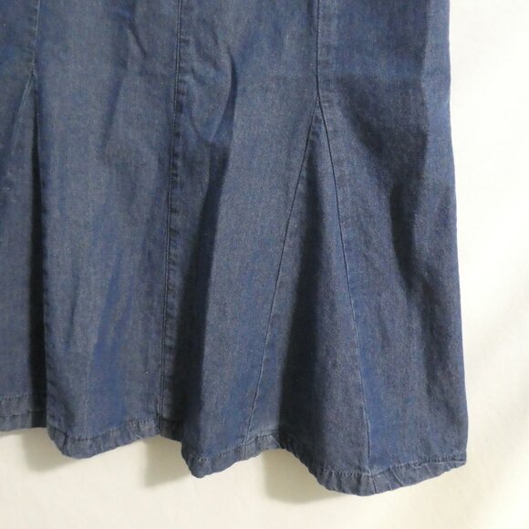 SOUTHERN LADY | size 14 | Blue Denim Skirt | 100% Cotton - Picture 9 of 16